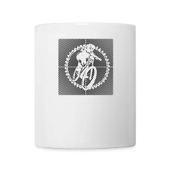 MTB Mountainbiker BMX-BIKE MTB Bike - Mug - white - Front