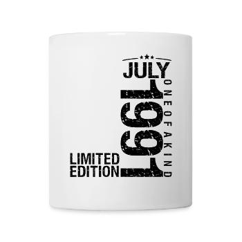 Birthday 1991 July 1991 July 1991 - Mug - white - Front