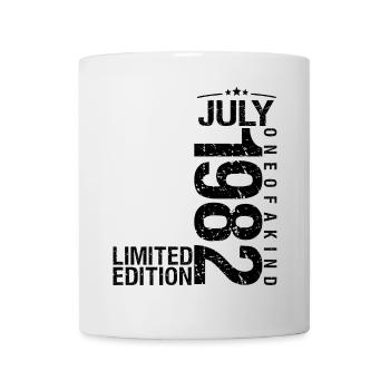 Birthday 1982 July 1982 July 1982 - Mug - white - Front
