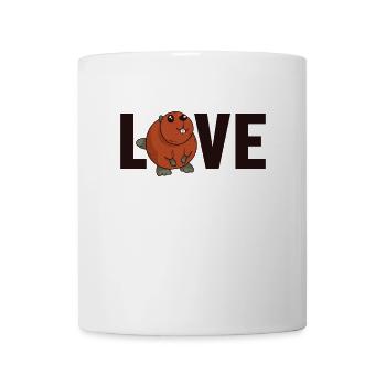 Beaver Love Eurasian Castor Canadensis North - Mug - white - Front