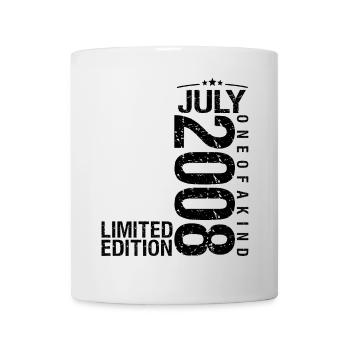Anniversaire 2008 Juillet 2008 Juillet 2008 - Mug blanc - blanc - Devant