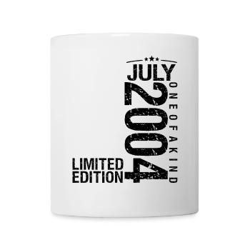 Anniversaire 2004 Juillet 2004 Juillet 2004 - Mug blanc - blanc - Devant