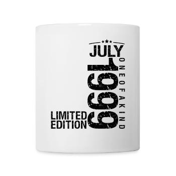 Geburtstag 1999 Juli 1999 Juli 1999 - Tasse - Weiß - Vorne