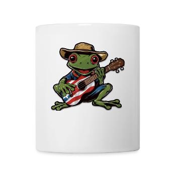 Coqui Frog Symbol Taino Boricua Puerto - Mug - white - Front