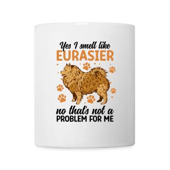 Oui, je sens l’Eurasier Spitz Eurasien - Mug blanc - blanc - Devant