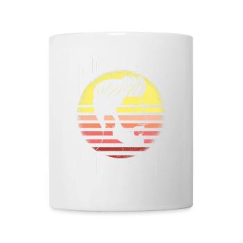 Citation de barbe, Touche ma barbe et dis-moi que je suis jolie - Mug blanc - blanc - Devant