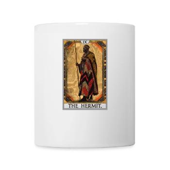 Cartes de tarot Carte de tarot L’Ermite L’Ermite - Mug blanc - blanc - Devant