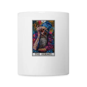 Cartes de tarot Carte de tarot L’Ermite L’Ermite - Mug blanc - blanc - Devant