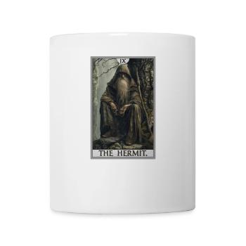 Cartes de tarot Carte de tarot L’Ermite L’Ermite - Mug blanc - blanc - Devant