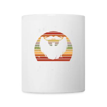 Citation de barbe, Touche ma barbe et dis-moi que je suis jolie - Mug blanc - blanc - Devant