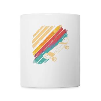 Skateboarding Sketch Retro - Mug - white - Front
