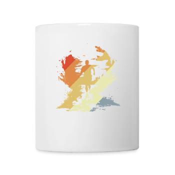 Vintage Marathon Runner Sketch - Mug - white - Front