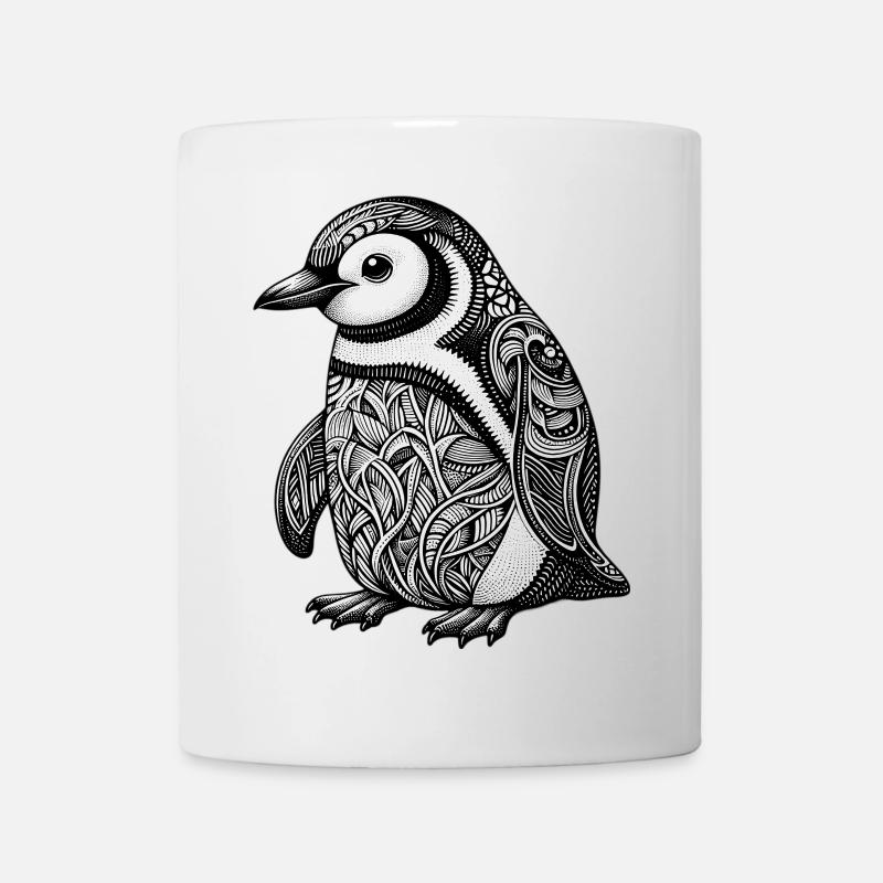 Pinguin - Tasse - Weiß