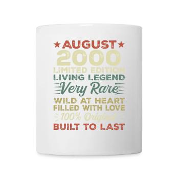 August 2000 - Gift Idea for August 2000 - 2000 - Mug - white - Front