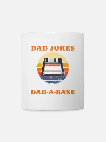 Retro Vintage Daddy 60er 70er 80er 90 Party Kostüm - Tasse - Weiß