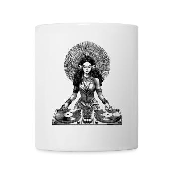 Chemise Goa Beats : soleil, plage et bonnes vibrations - Mug blanc - blanc - Devant