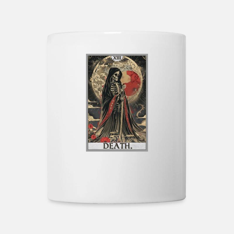Tarocchi Carta Tarocchi Carta Morte - Tazza - bianco