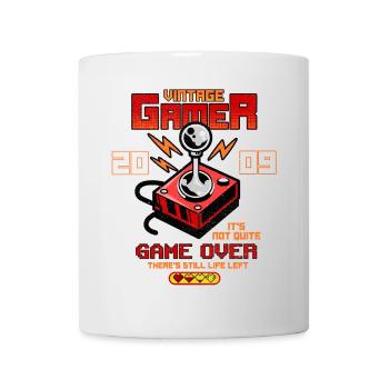 Vintage Gamer Since 2009 Funny Birthday Gaming - Mug - white - Front