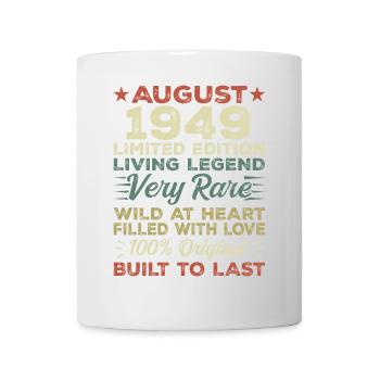 August 1949 - Gift Idea for August 1949 - 1949 - Mug - white - Front