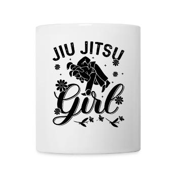 Jiu Jitsu Girl - Brazilian Jiu Jitsu Girl - Mug - white - Front