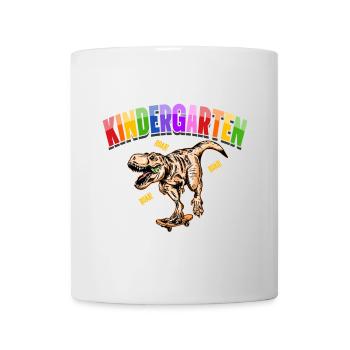 T-Rex Dino Maternelle Commencer Enfants Garçons, Filles - Mug blanc - blanc - Devant