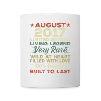 August 2017 - Gift Idea for August 2017 - 2017 - Mug - white - Front