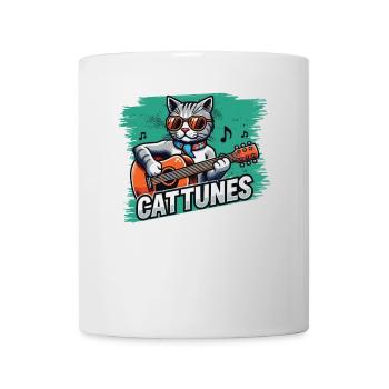 Apportez une comédie musicale - Mug blanc - blanc - Devant