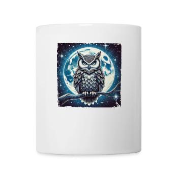Verbessern Sie Ihren Stil Mit Unserer Eule - Tasse - Weiß - Vorne