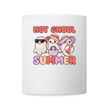 Summerween Hot Ghoul Sommer Halloween Geist - Tasse - Weiß - Vorne