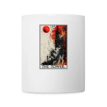 Tarot Cards Tarot Card The Tower The Tower - Mug - white - Front