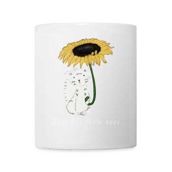 Meilleure maman chat de tous les temps - Mug blanc - blanc - Devant