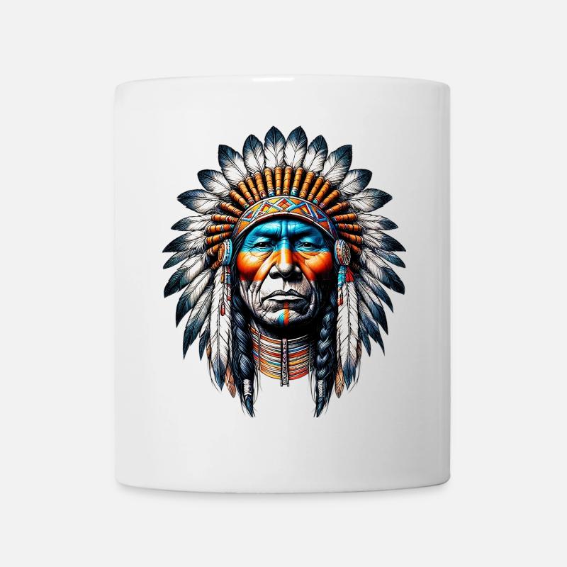 American Indian American - Mug - white