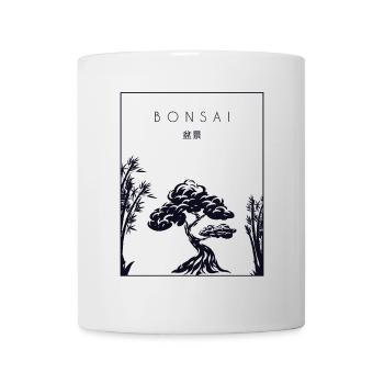 Bonsai Chinese Hanzi Penjing Indoor Bonsai - Mug - white - Front