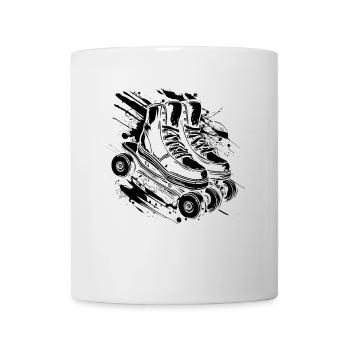 Roller Skates Street Art - Mug - white - Front