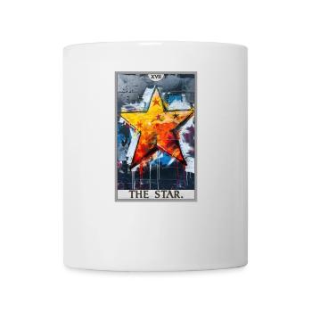 Tarotkarten Tarotkarte The Star Der Stern - Tasse - Weiß - Vorne