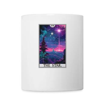 Tarotkarten Tarotkarte The Star Der Stern - Tasse - Weiß - Vorne