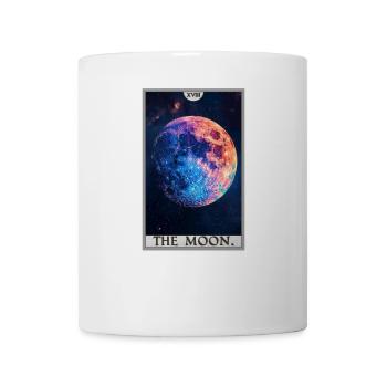 Tarotkarten Tarotkarte The Moon Der Mond - Tasse - Weiß - Vorne