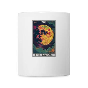 Tarotkarten Tarotkarte The Moon Der Mond - Tasse - Weiß - Vorne