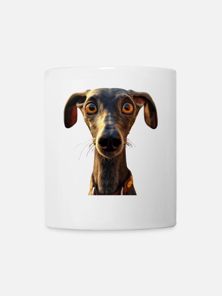 Windhund Hundeliebhaber Jagdhund Liebe Greyhound - Tasse - Weiß