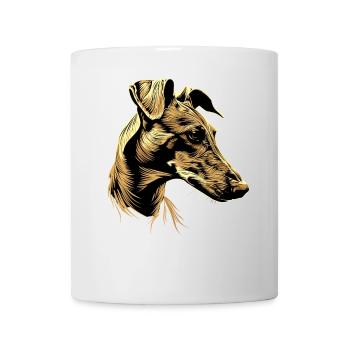 Greyhound Dog Lover Hunting Dog Love Greyhound - Mug - white - Front