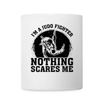 Je suis un combattant de judo, rien ne me fait peur - Judo Judoka - Mug blanc - blanc - Devant