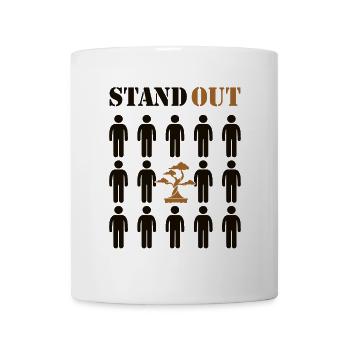 Stand Out Indoor Bonsai Bonsai Pots Penjing Bonsai - Mug - white - Front