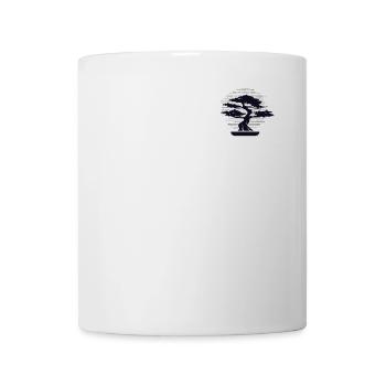 Bonsai Logo Emblem Bonsai Pots Penjing Indoor - Mug - white - Front