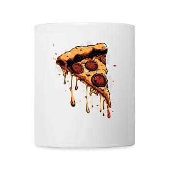 Pizza Slice Graphic - Mug - white - Front