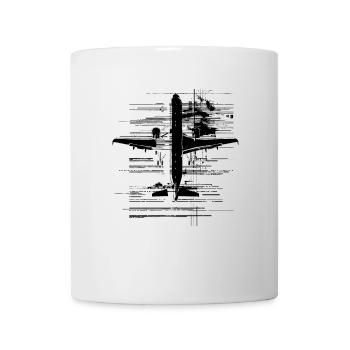 Airplane - Mug - white - Front