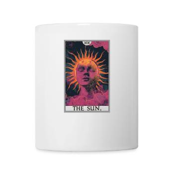 Carte de tarot Carte de tarot Le soleil Le soleil - Mug blanc - blanc - Devant