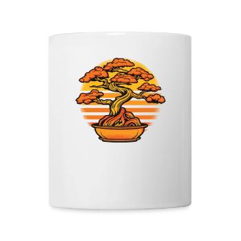 Retro Bonsai Pots Penjing Indoor Bonsai - Mug - white - Front