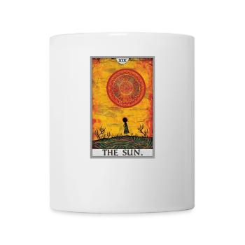 Carte de tarot Carte de tarot Le soleil Le soleil - Mug blanc - blanc - Devant