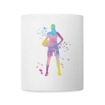 Joueurs de volley-ball Enfants Beach Volley - Mug blanc - blanc - Devant