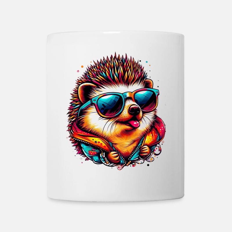 Igel - Tasse - Weiß